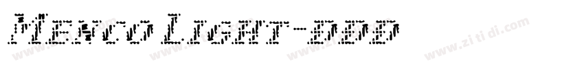 Menco Light字体转换 Menco Light字体转换